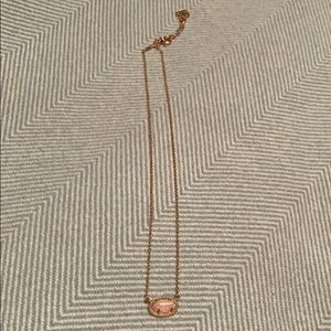 Kendra Scott Limited Édition Pink Stone Necklace